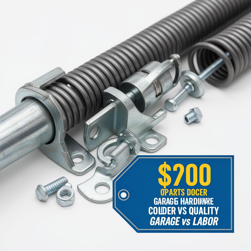Labor vs Parts Breakdown: Making Smart Decisions - garage door buying guide article